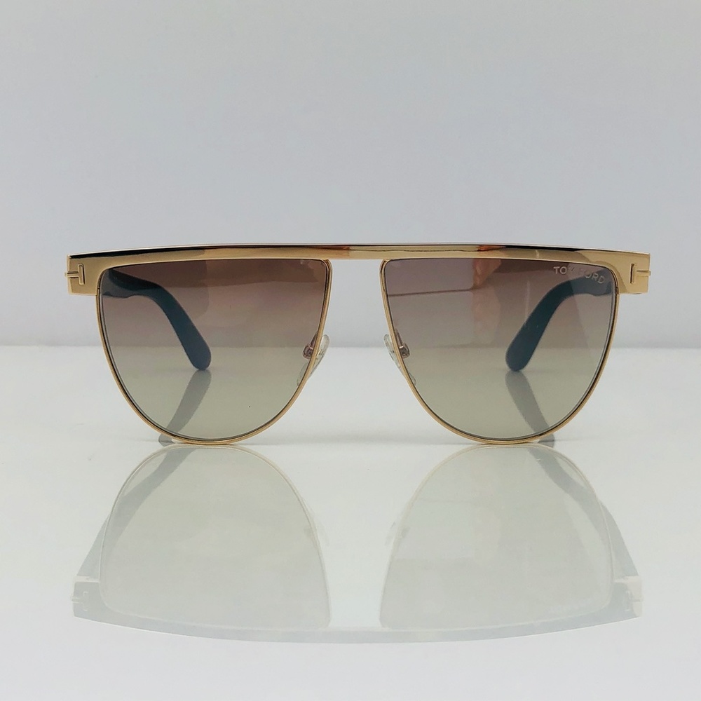 New Tom Ford Stephanie-02 Aviator Sunglasses - Picture 4 of 17